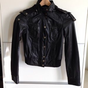 Bomber Leather Jacket