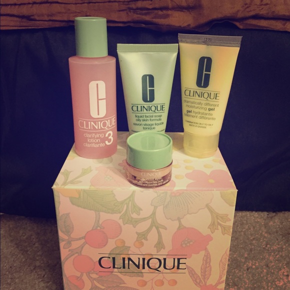 Deluxe Size Clinique 3 Step No. 3 & All About Eyes