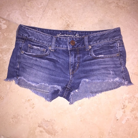 American Eagle blue jean shorts