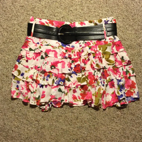 Floral skirt