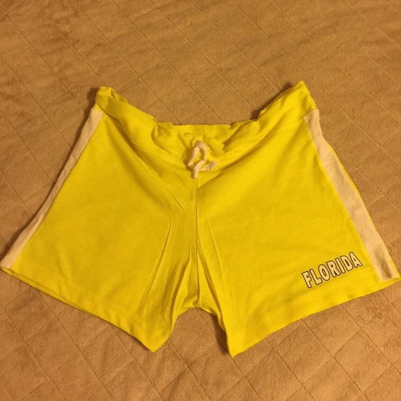 Neon Yellow Florida Shorts