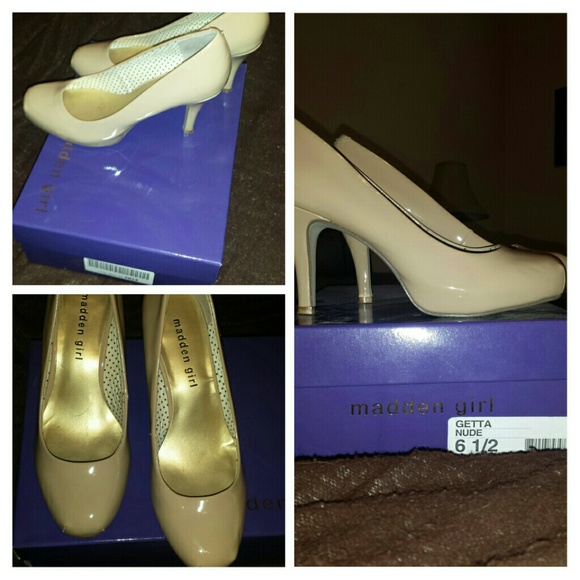 Steve Madden Nude Heels