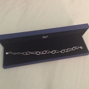 Swarovski crystal link braclet