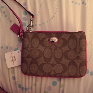 Coach wristlet