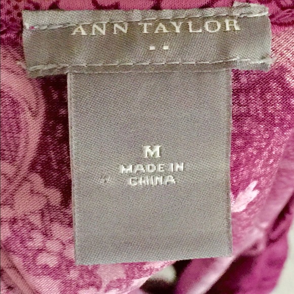 Ann Taylor Violet Stretch Dress/Scrunch Top - Picture 3 of 3