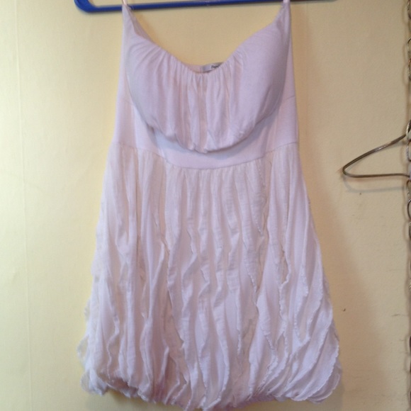 Strapless dress