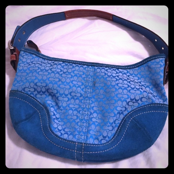 Small signature coach purse