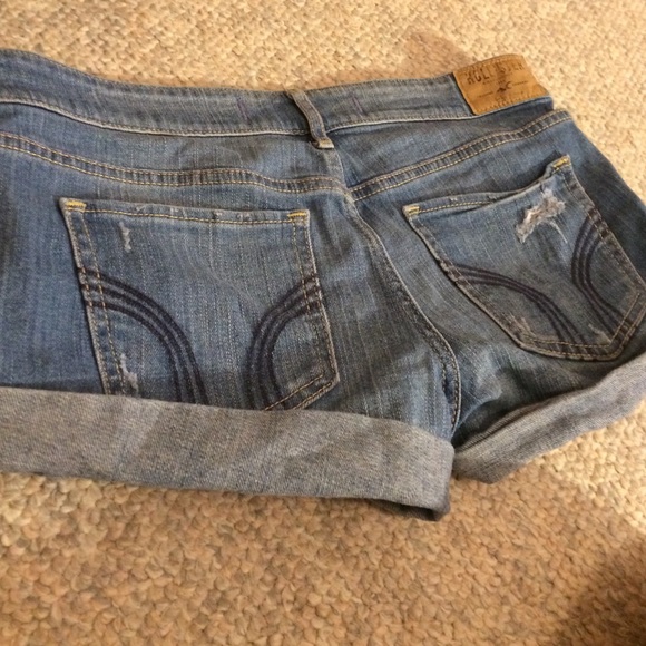 Denim hollister shorts. - Picture 2 of 2