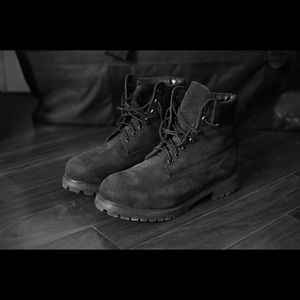 All black timberlands