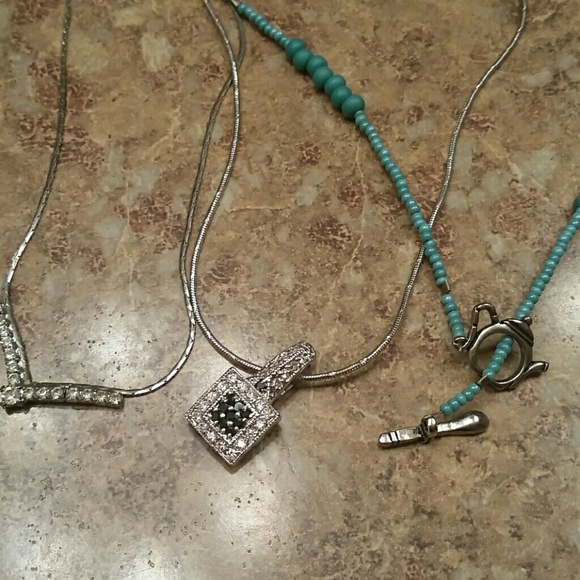 3 necklaces