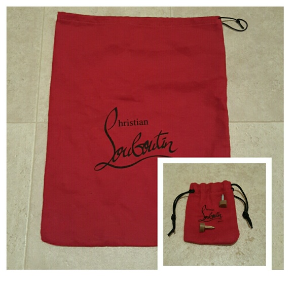 ? Louboutin Dust Bag and heel tip Bundle!