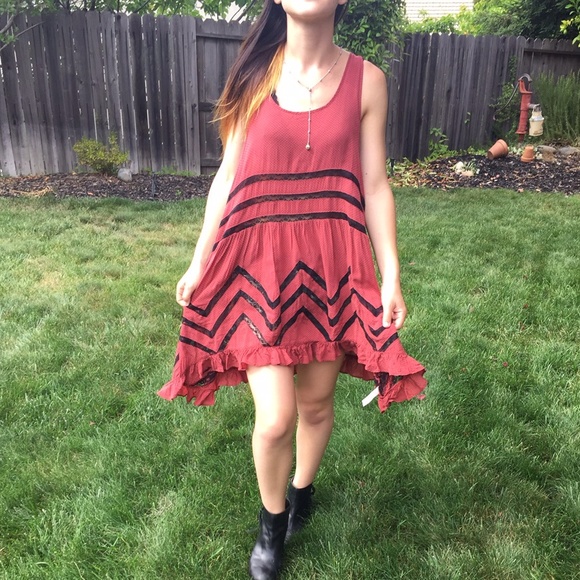 Free people trapeze slip dress