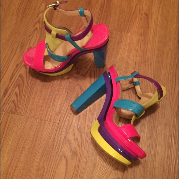 Summer colors heels!