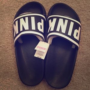 Brand New Pink Sport Slide Sandals