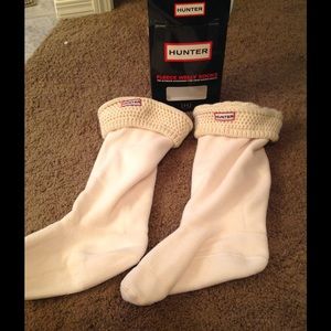 Hunter boots welly socks