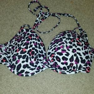 Target push up bathing suit top
