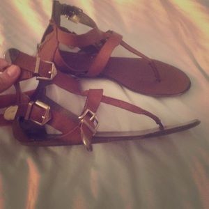 buckle sandals