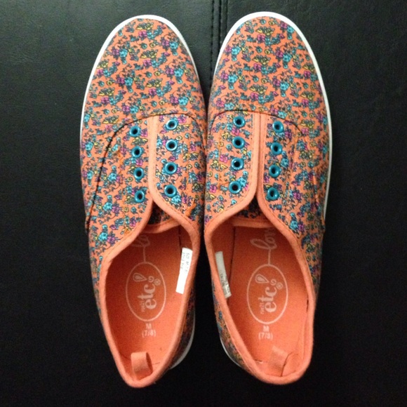 floral sneakers