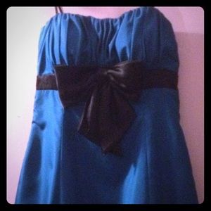 Strapless bubble dress