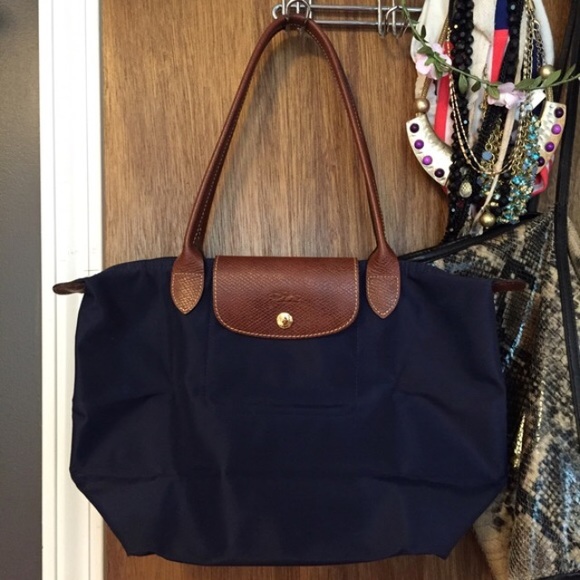 NEED TO SELL ASAP Small Navy Longchamp Bag
