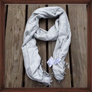 Platinum Silver Scarf