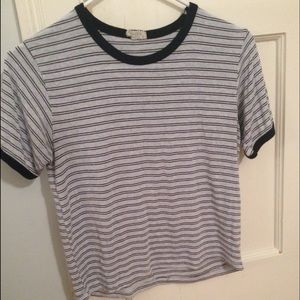 Brand Melville/J Galt blue stripped tee