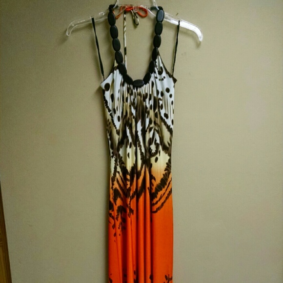 Beautiful aninal print summer dress size small