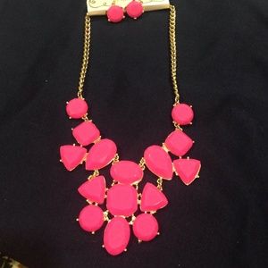 Hott pink necklace