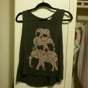 Cute elephant tank