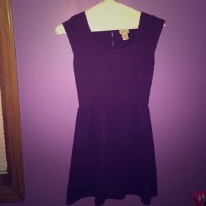 Eyelash Couture purple plum dress