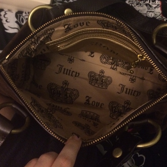 Brown and Pink Juicy Couture Bag!! - Picture 3 of 3