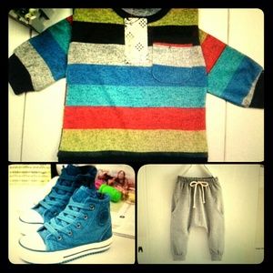 Kids joggers & sweater set