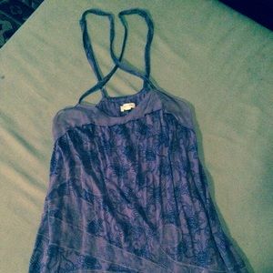 Purple tank