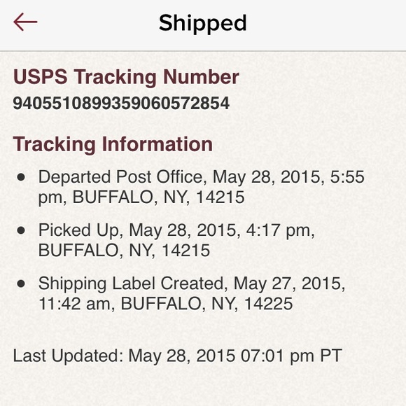 Shipping proof.