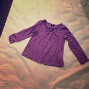 A purple kids shirt