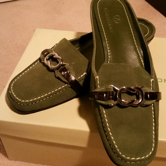 Cole Haan/Green Mules