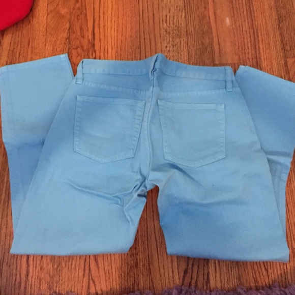J. Crew Denim - J. Crew Baby Blue Cropped Matchstick Jeans