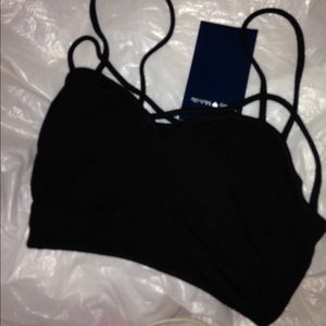 Black bralette