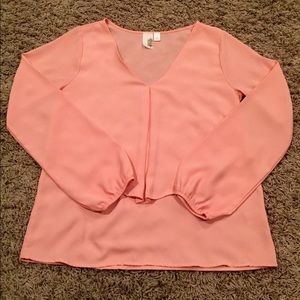 Blush Pink Blouse