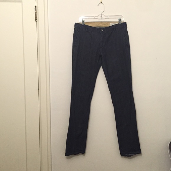 Rag and bone dark wash denim