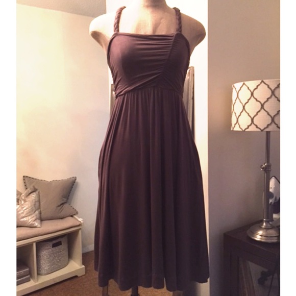 Anthropologie Cross Back Dress