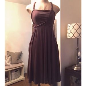 Anthropologie Cross Back Dress