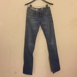 HURLEY DENIM SKINNY BLUE JEANS