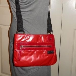 Kenneth Cole reaction red leather cross body 💖