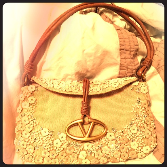 Sold!!!!Auth. Valentino Beaded Evening Bag
