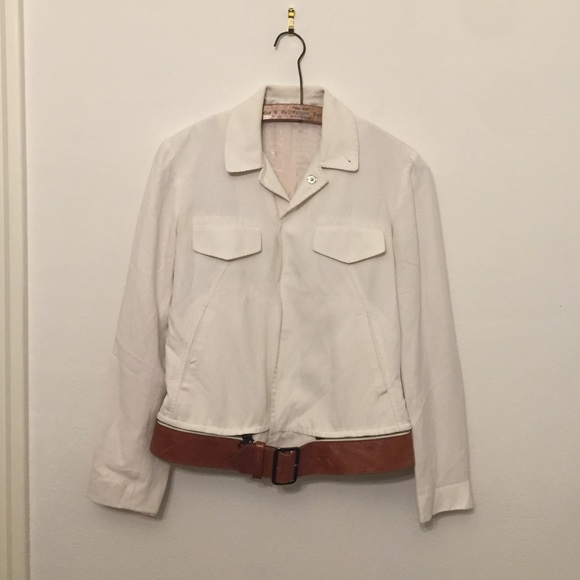 White Jean Paul Gaultier jacket