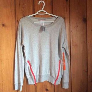 BRAND NEW! Wet Seal Gray Crewneck