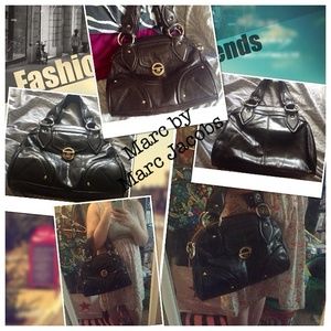 Marc by Marc Jacobs black leather handbag :)