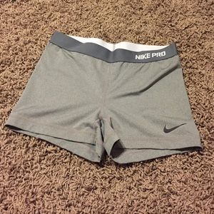 Nike pro grey large