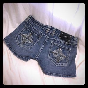 Pre-loved Miss Me Denim Shorts